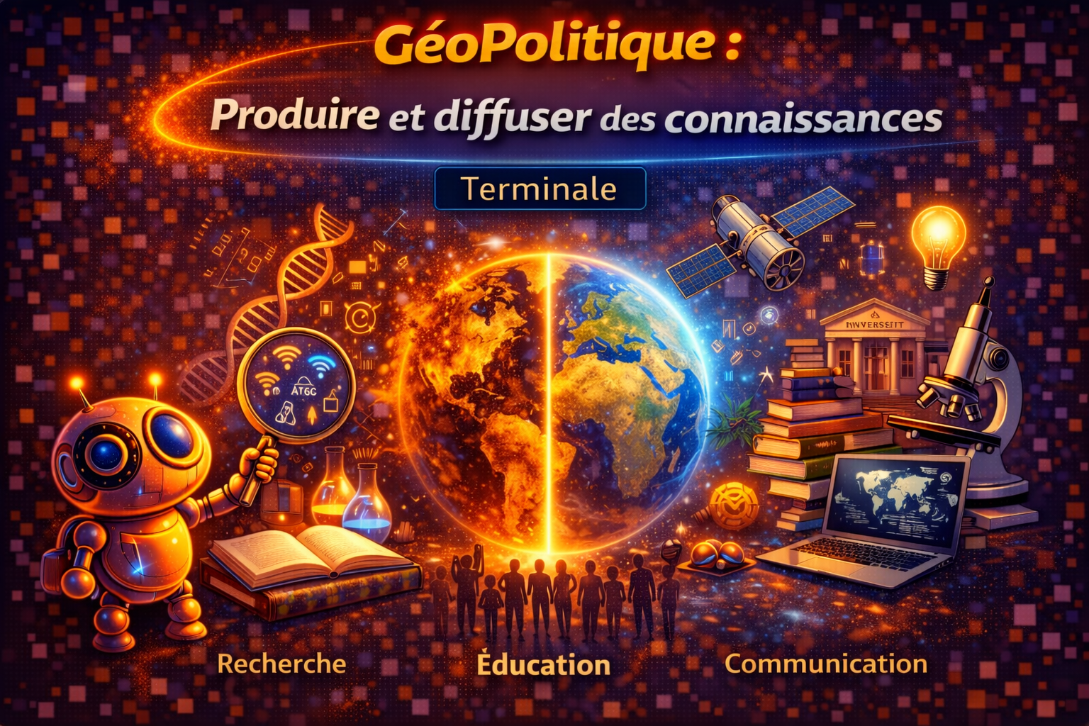 Produire et diffuser des connaissances — Géopolitique Terminale