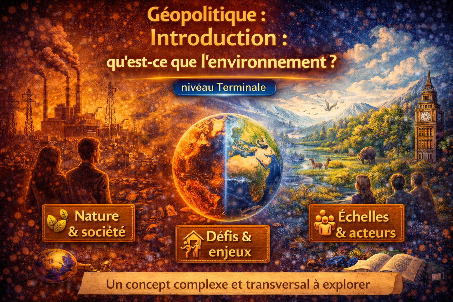 Introduction : qu’est-ce que l’environnement ? — Géopolitique Terminale