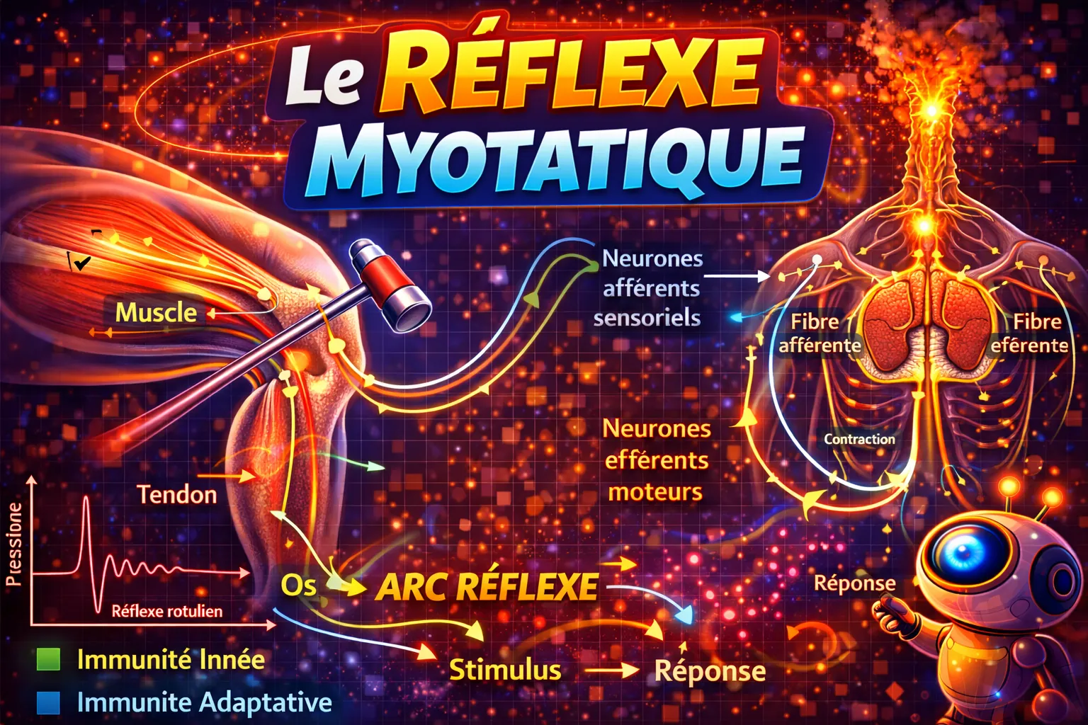 SVT SPE Terminale — Le réflexe myotatique