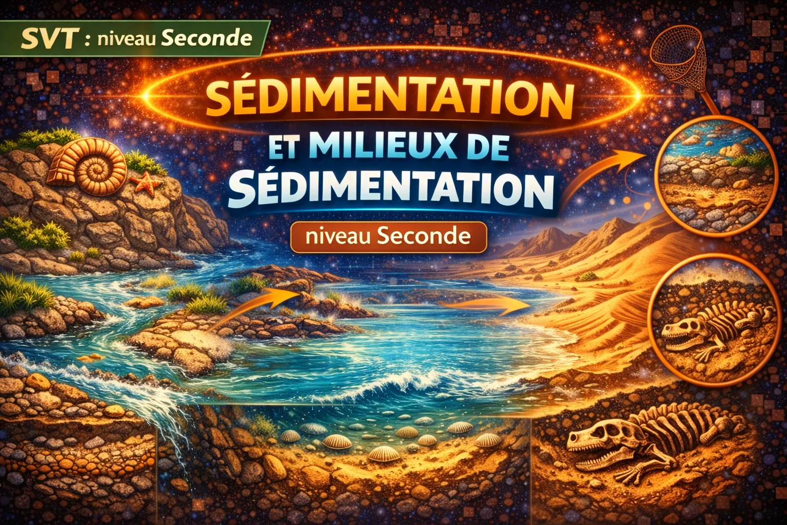Sédimentation et milieux de sédimentation — Seconde