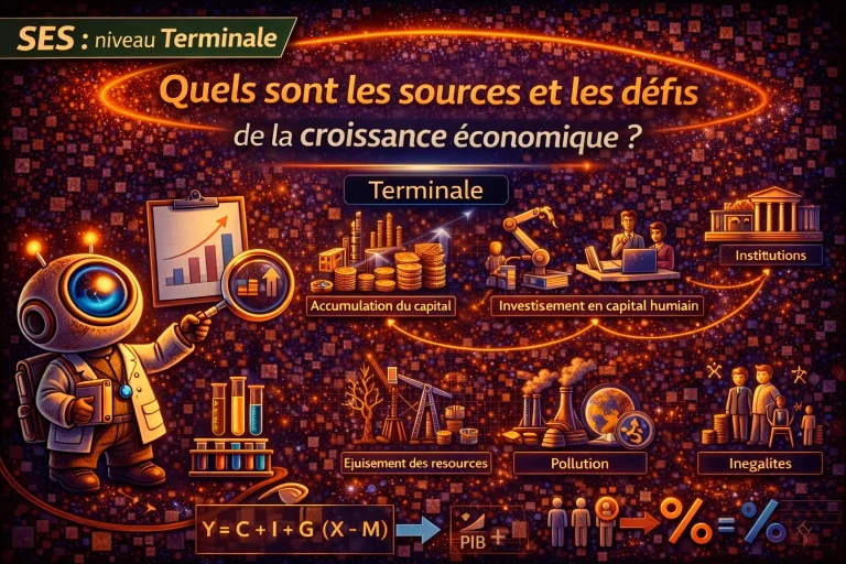 Quels sont les sources et les défis de la croissance économique ? — Terminale