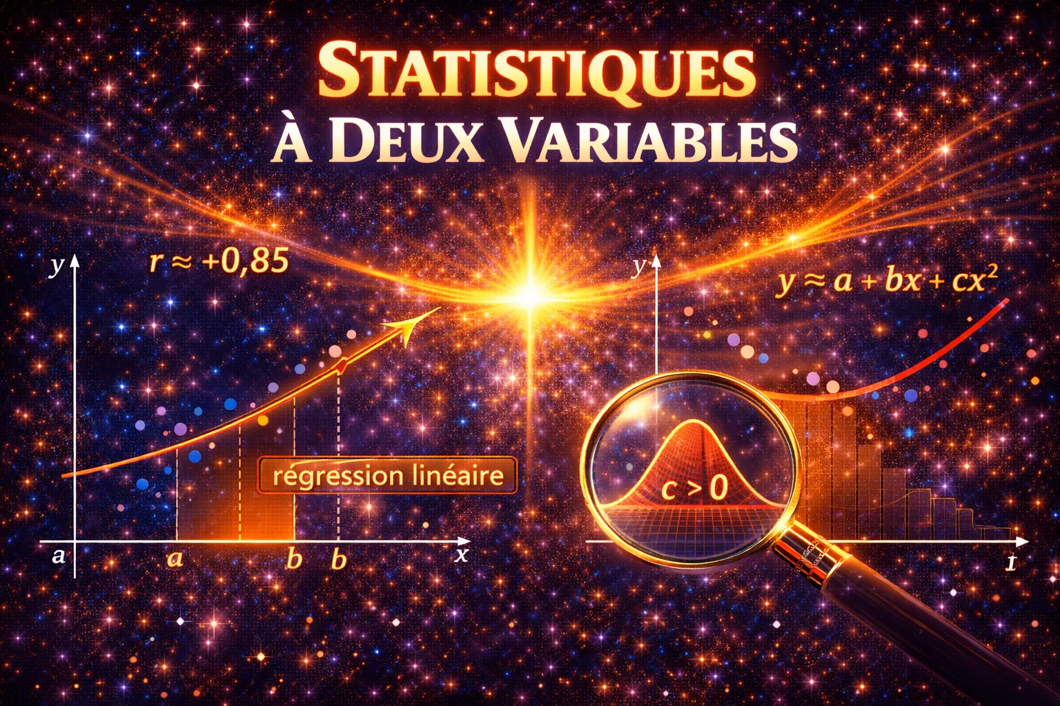 Statistiques à deux variables — Terminale