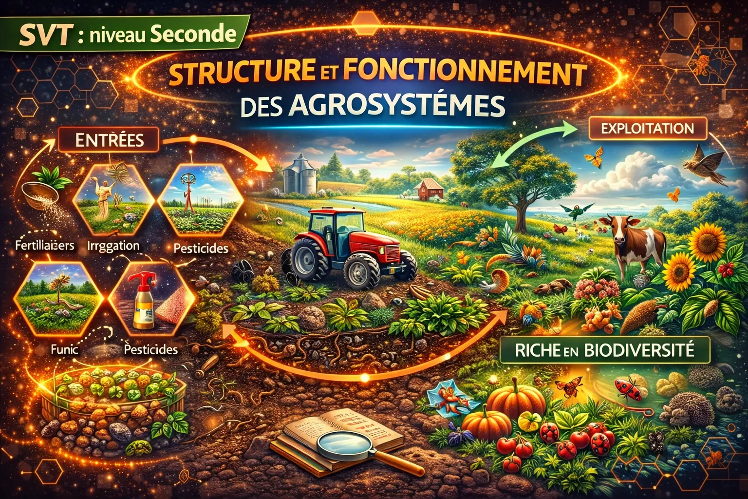 Structure et fonctionnement des agrosystèmes — Seconde