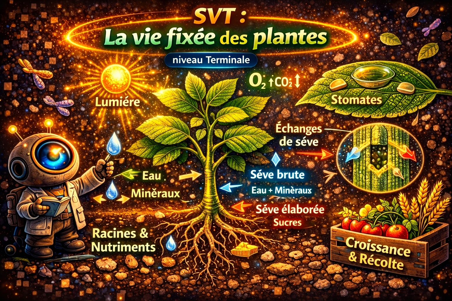 SVT SPE Terminale — La vie fixée des plantes