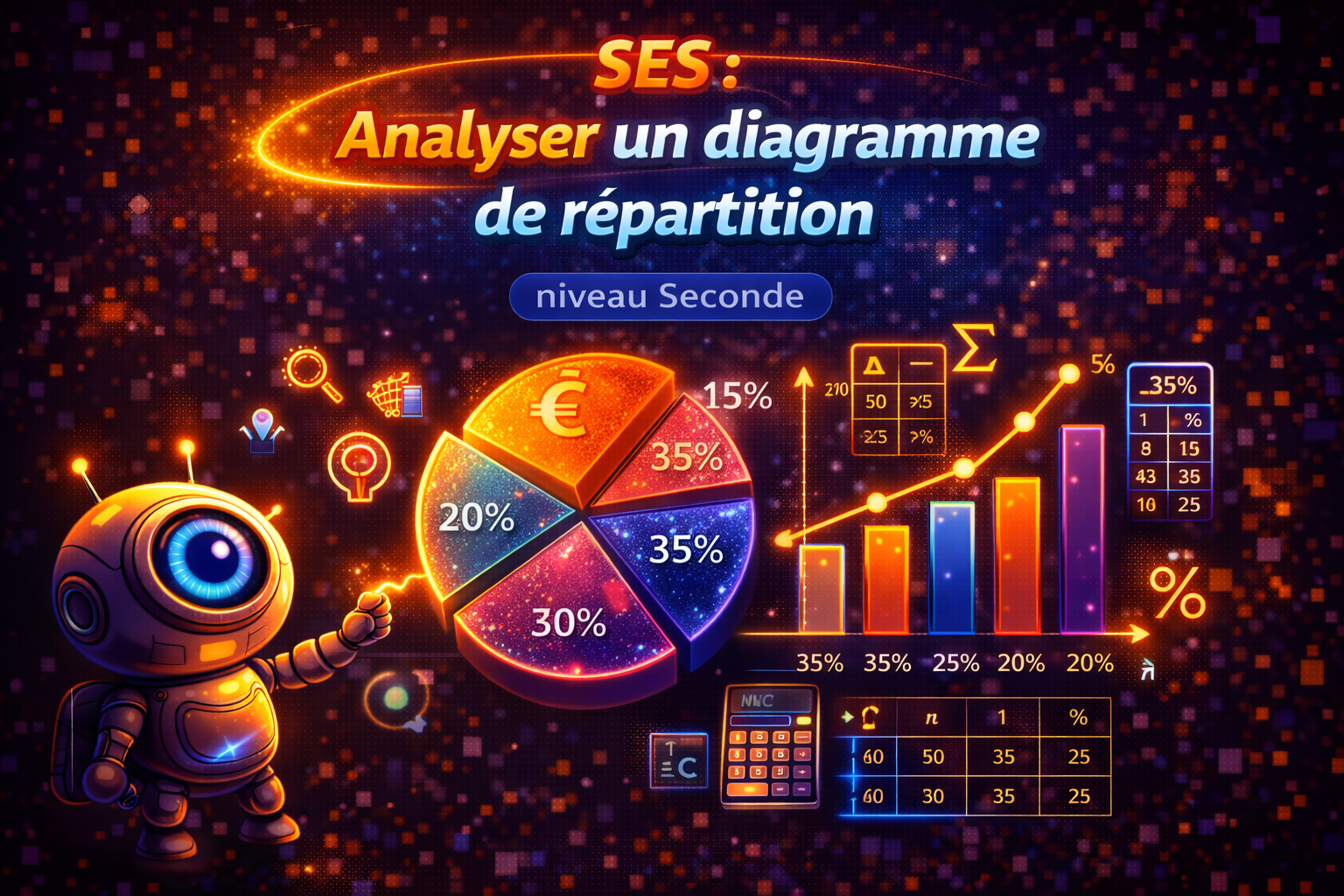 Comment analyser un diagramme de répartition ? — SES