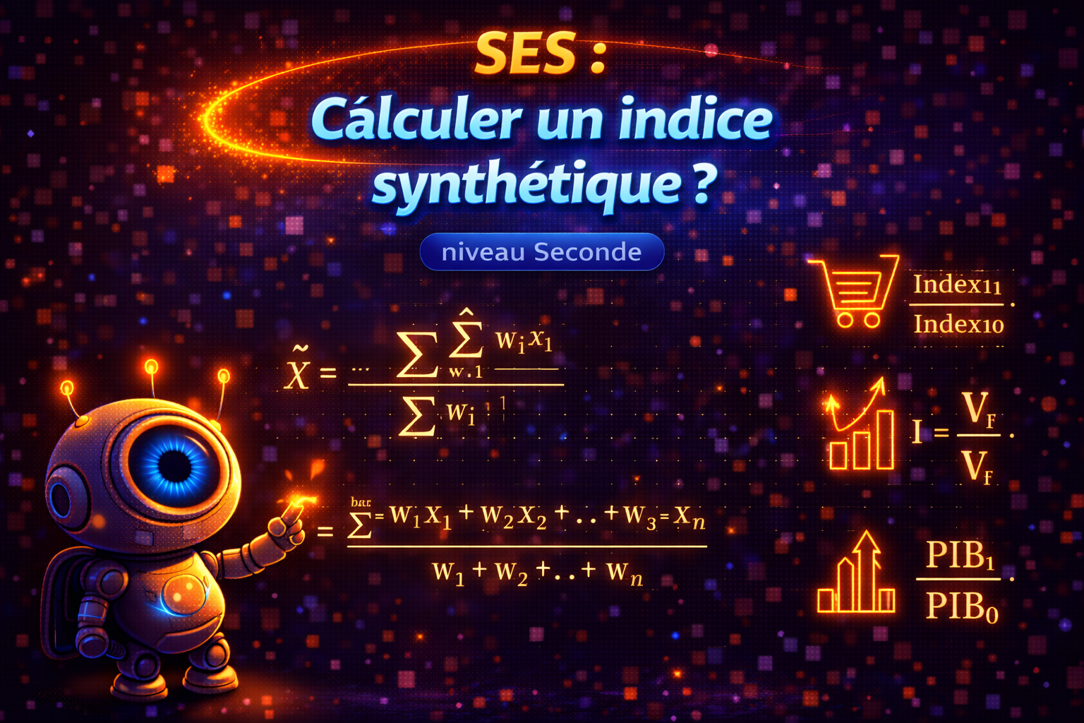 Comment calculer un indice synthétique ? — SES
