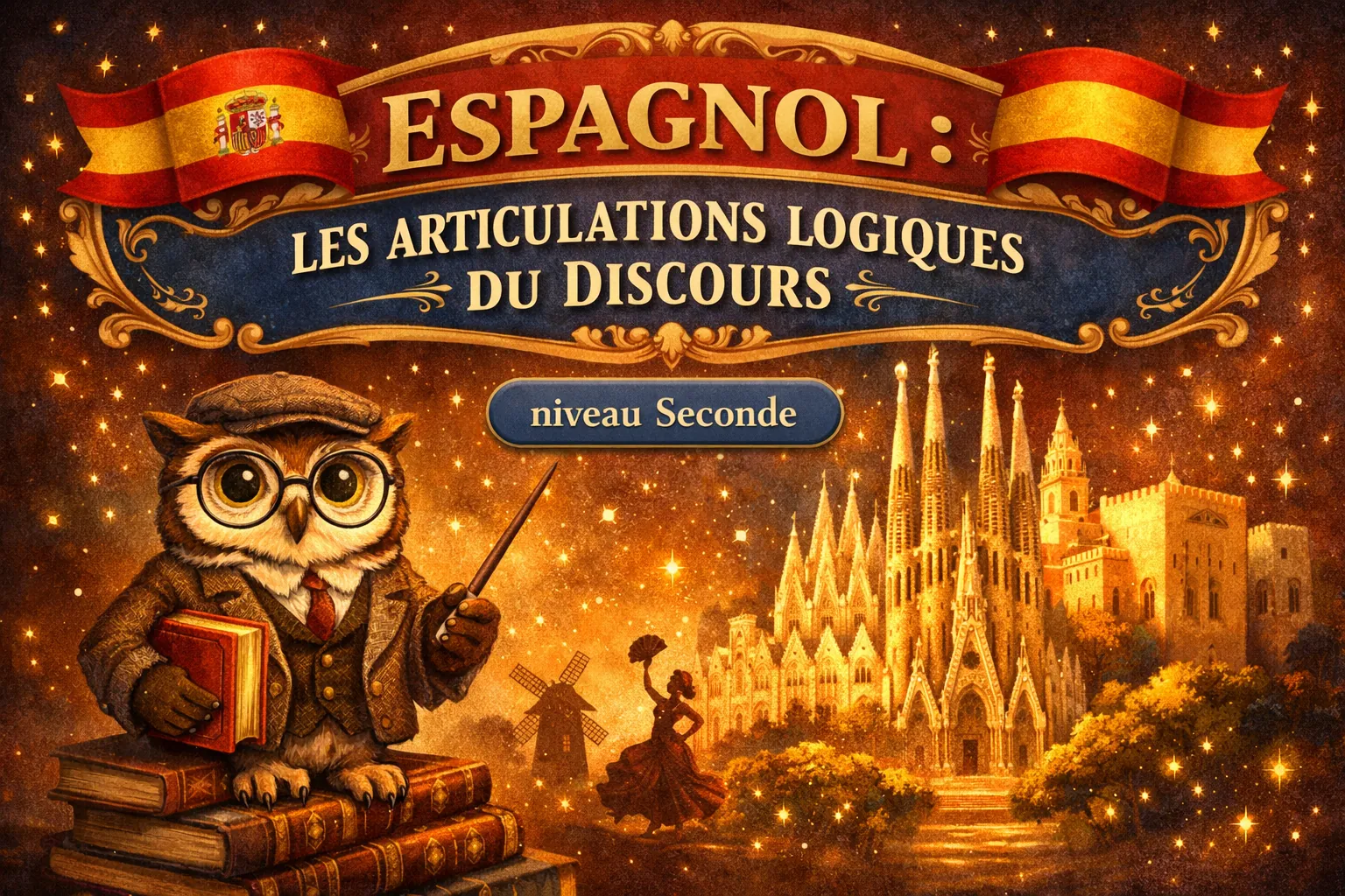 Espagnol Seconde LV2 — Les articulations logiques du discours