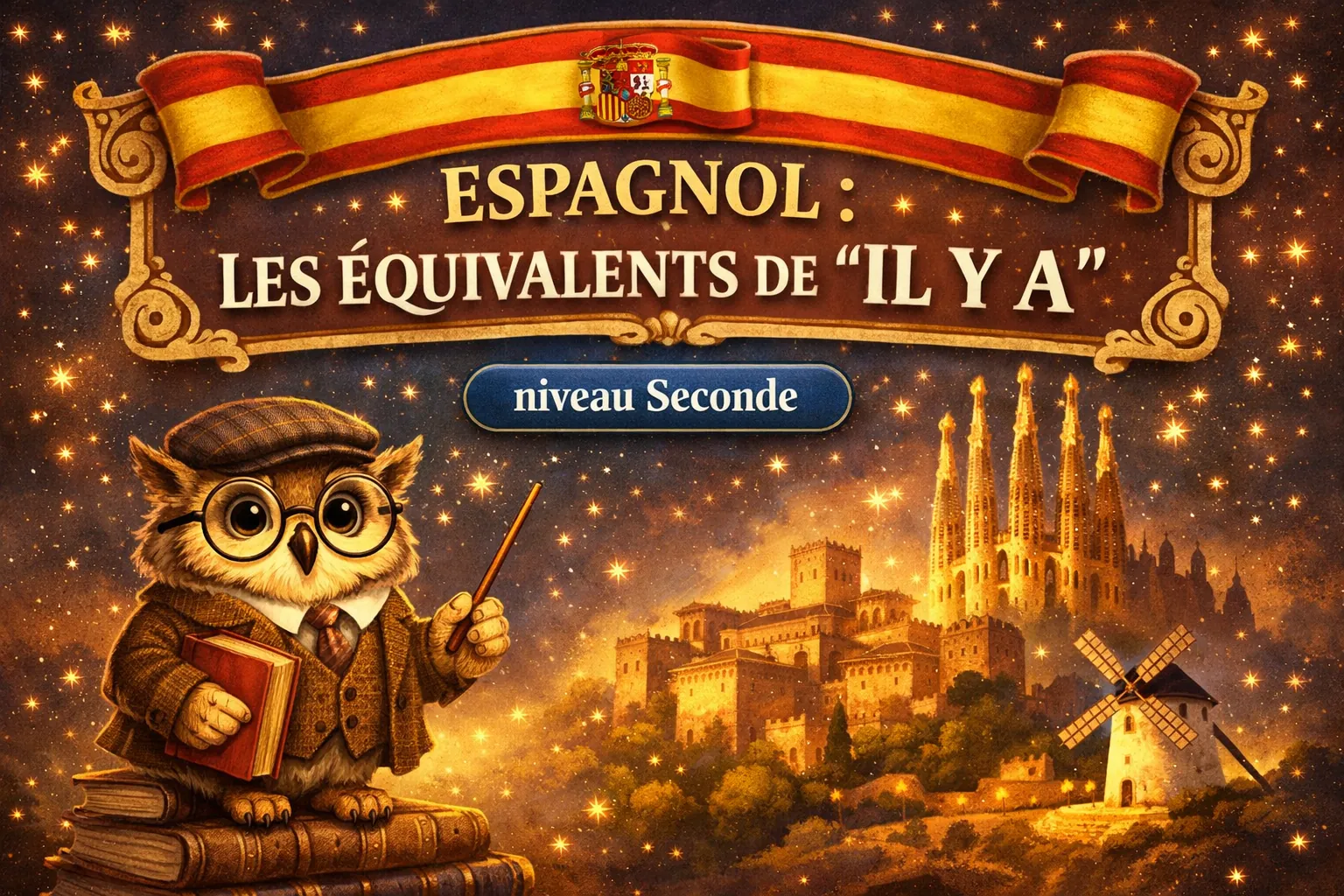 Espagnol Seconde LV2 — Les équivalents de « il y a »