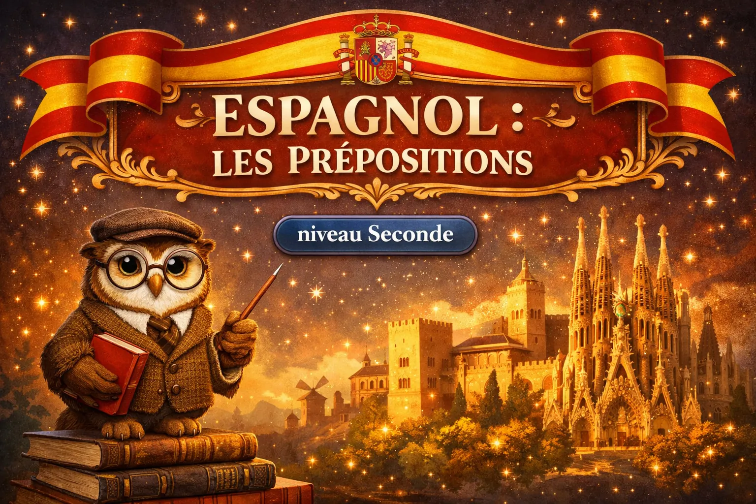 Espagnol Seconde LV2 — Les prépositions