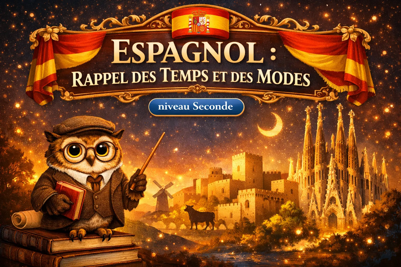 Espagnol Seconde LV2 — Rappel des temps et des modes