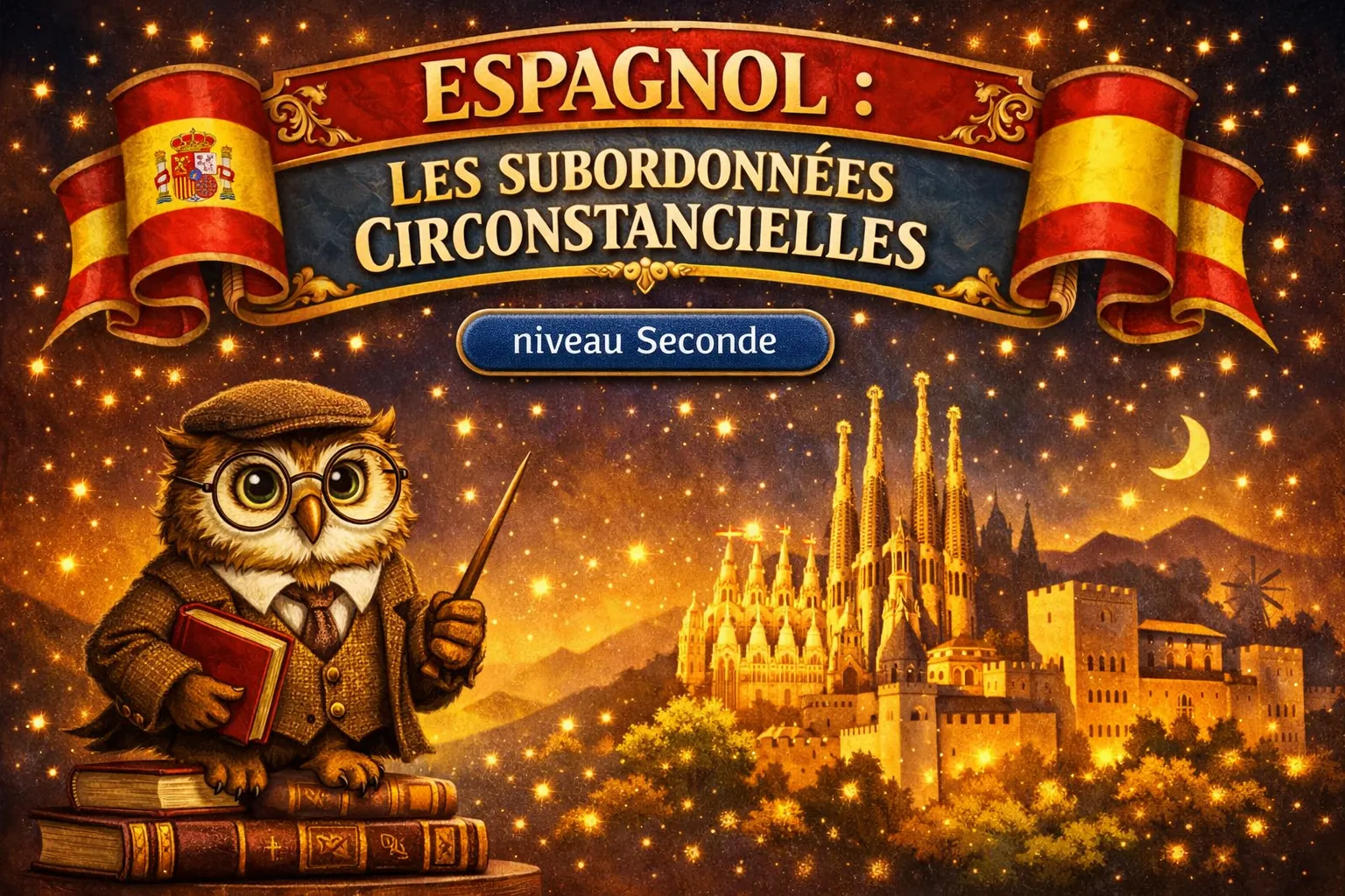 Espagnol Seconde LV2 — Les subordonnées circonstancielles