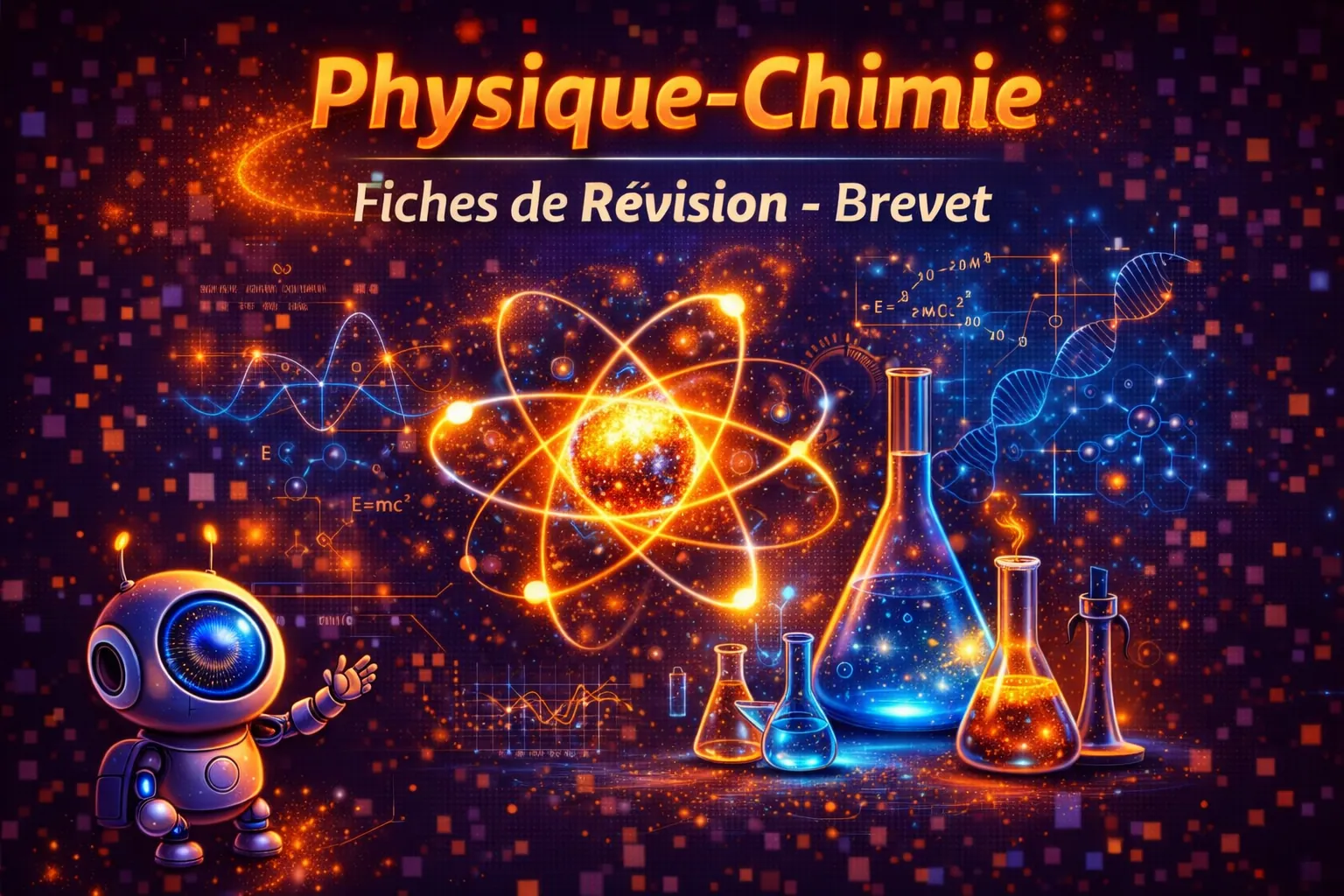 Physique-Chimie Troisième — Fiches de Révision (Brevet)