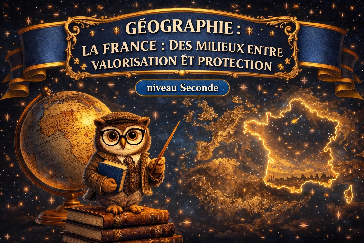 Géographie Seconde — La France : des milieux métropolitains et ultra-marins entre valorisation et protection