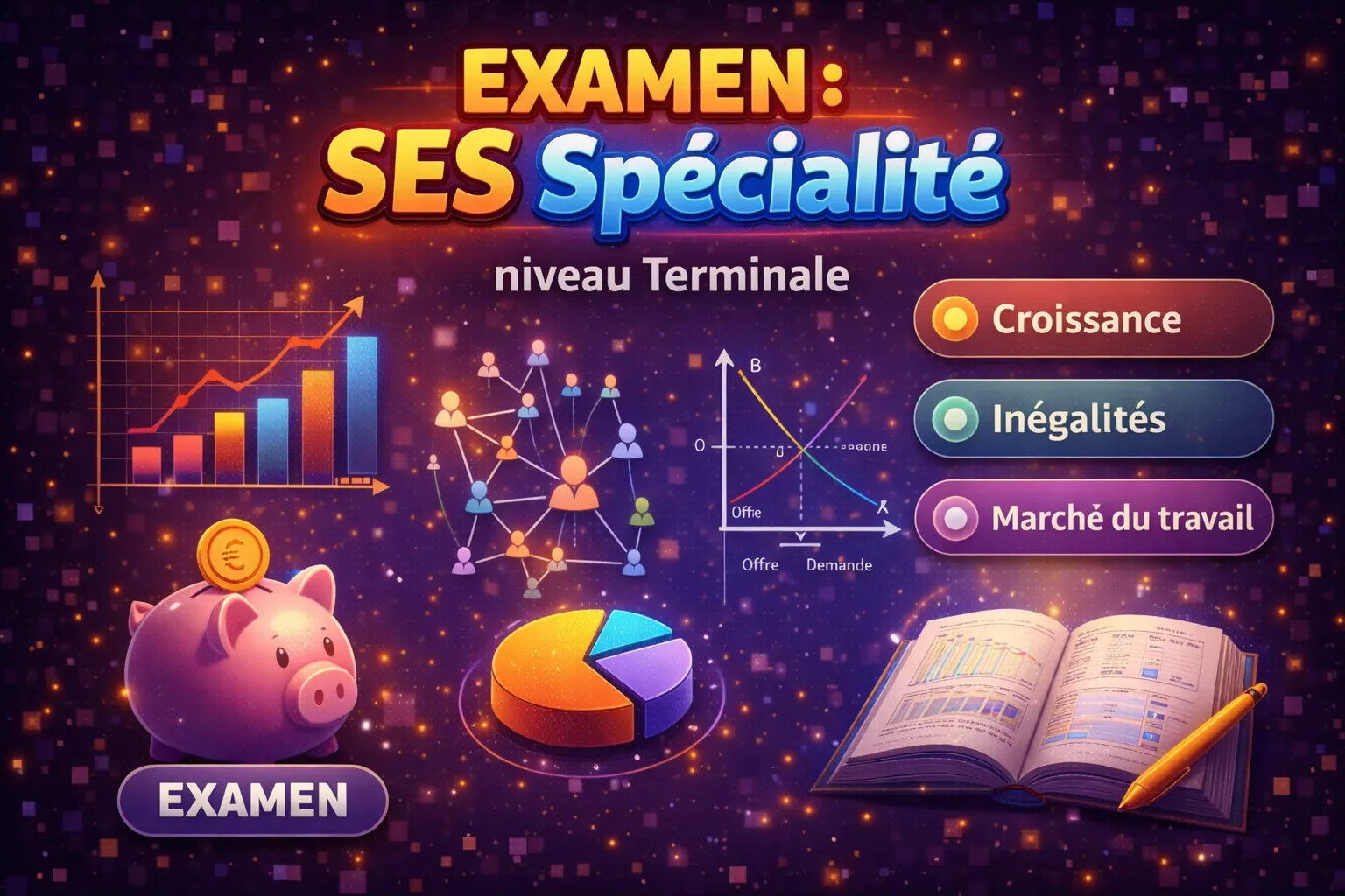 SES SPE Terminale — Examen blanc + Correction en ligne 1 FREE VERSION — Niveau Intermédiaire
